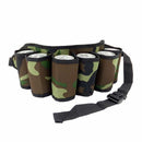 Beer Belt Soda 6-Can Holster Belt with Buckle, Beer Holder for Parties, Pic