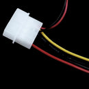 5X(120mm x 25mm DC 24V 4Pin Sleeve Bearing Computer Case Cooling Fan Q3R8)