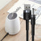 Baseus USB to DC 3.5mm Charging Cable HUB Fan 2A Power Supply Adapter Cord #gib