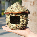 Grass Bird Hut ,Cozy Resting Place for Birds,Provides Shelter From Cold WeatJ9X5