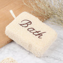 Bath Sponge Shower Rectangle Soft Natural Fiber Brush Clean Rich Foam Hands W BX
