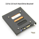 10x 2.5 inch to 3.5 inch SSD HDD Mounting Adapter Hard Drive Holder Bracket
