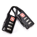 Luggage Suitcase Travel Security Lock 3 Digit Combine For TSA P lj