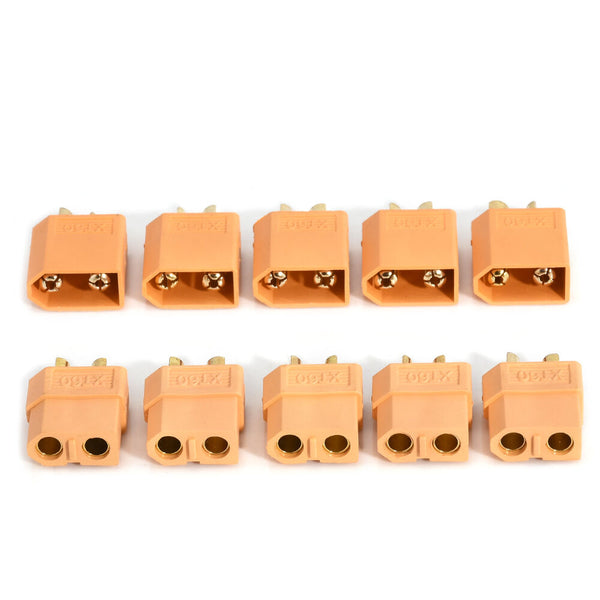 Lots 5 Pairs 10X XT60 Male+ Female Bullet Connectors Plugs for RC Lipo Battery