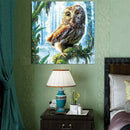 5D Diamond Owl Embroidery Painting Rhinestone Cross Stitch Craft Home We JZP