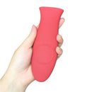Double Silicone Pot Pan Anti-skid Handle Holder Insulation Sleeve Cover Gloves