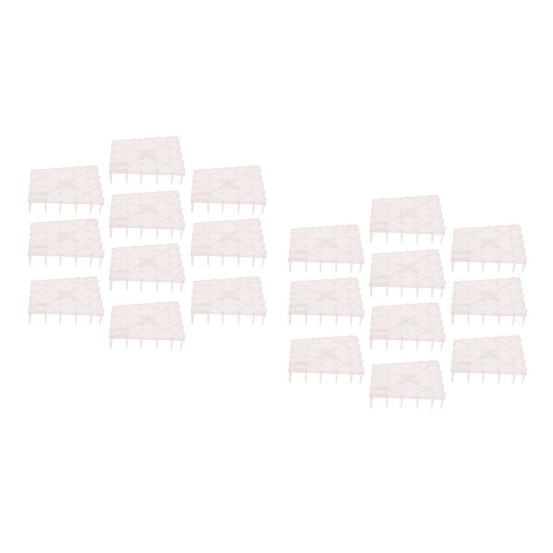 20Pcs Square Aquarium Fish Tank Under Gravel Bottom Filtration Plate Board