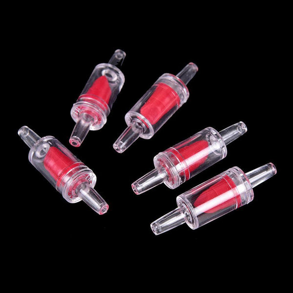 Plastic CO2 Aquarium One Way Valve Fish Tank Air Pump Airline 5PCS/lot AU