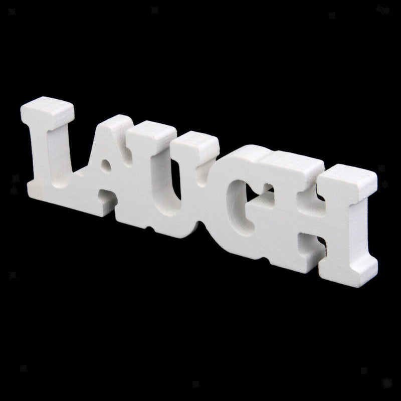 1-10 Wooden Table Numbers with Holder Base & 6 Pieces White Wooden Sign for