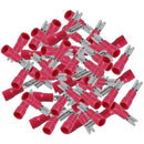 100pcs Pre Insulated Female Spade Crimp Terminal Wire Connector N4N8