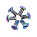 12pcs M5x10mm Disk Brake Rotor Bolts Titanium Bike Brakes Disc Rotor ScrewB Gw