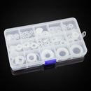 250pcs/set Soft Flat Nylon Washers Insulation Plumbing Leak-proof Gaskets Kit