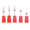 10x Nail Drill Bits for Acrylic Nails, Professional Ceramic 3/32" Nail Drill Bit