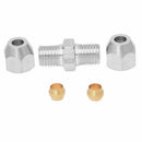 4mm Air Tube Brass Metal Pneumatic Compression Fitting Connector Coupler Y9A9
