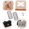Metal Buckle Twist Clasps Turn Lock Snap Twist Locks For DIY Handbag Craft B: Kw