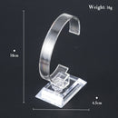 Display Good Rack Clear Holder Stand Plastic Fashion Show Case For Wrist Watch//