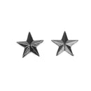 100 Sets Pentagram Spikes Screwback Studs DIY Hand Crafts Cool Rivets Punk