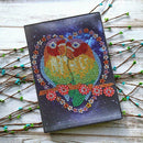 DIY Lovebird Special Shape Diamond Painting 50 Pages Notebook A5 Sketchbook