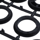 Wire Brush Wheel for Bench Grinder Polish + Reducers Adaptor Rings,6inch 15 J3K3