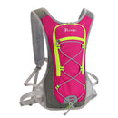 2L Water Backpack Hydration Pack Camping Water Bladder Bag Pouch Rose Red