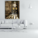 Retro Door DIY Painting By Numbers Kit Canvas Oil Wall Art Home Decor Gift