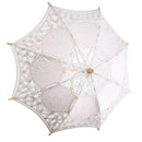 Lace Wooden handle Sun umbrella Wedding decoration props