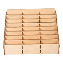 DIY Wooden Paint Rack Ink Storage Organizer 24-grid