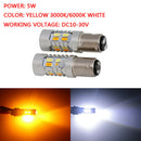 2 x WHITE 1157 5W BAY15D 5630 20smd CAR STOP TAIL BRAKE LED BULBS LAMP LIGHT
