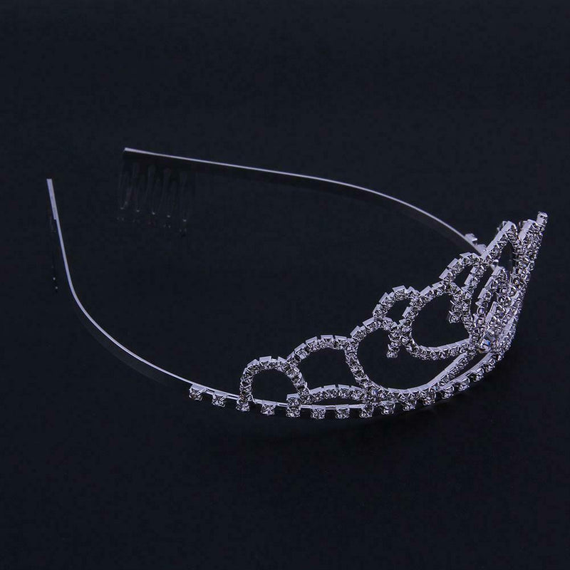Bride Wedding Headdress Jewelry Crystal Hair Crown Dinner Accessories