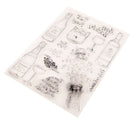 Festive Bottle Cup Silicone Stamp Seal DIY Scrapbooking Photo Album Decorative3C