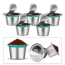 10pcs K Cups Filters Keurig Brewers Universal Fit Single Capsule Cup Filters