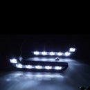 2pcs Car L-Type Daytime Running Light 12 Led Lamp Bead Driving Lights For M O2O7