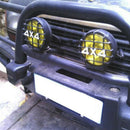 5.5" 4X4 Round Off Road Yellow Driving Halogen Fog Led Work Light Lamp Spotli J_