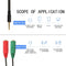 Headphone Adapter, Headphone Splitter (3.5mm Stereo Male to 2 x 3.5mm Femal F3F7