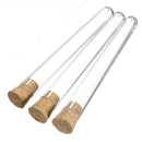 Aboratory Plastic Test Tube With Cork Stopper For School Lab Experiment Tra