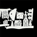 Chirtmas Houses Metal Cutting Dies Stencil Scrapbooks Paper Cards Craft ME