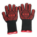 Heat Resistant BBQ Gloves - 1 Pair Of Oven Mitts For Cooking,Grilling,Fryin