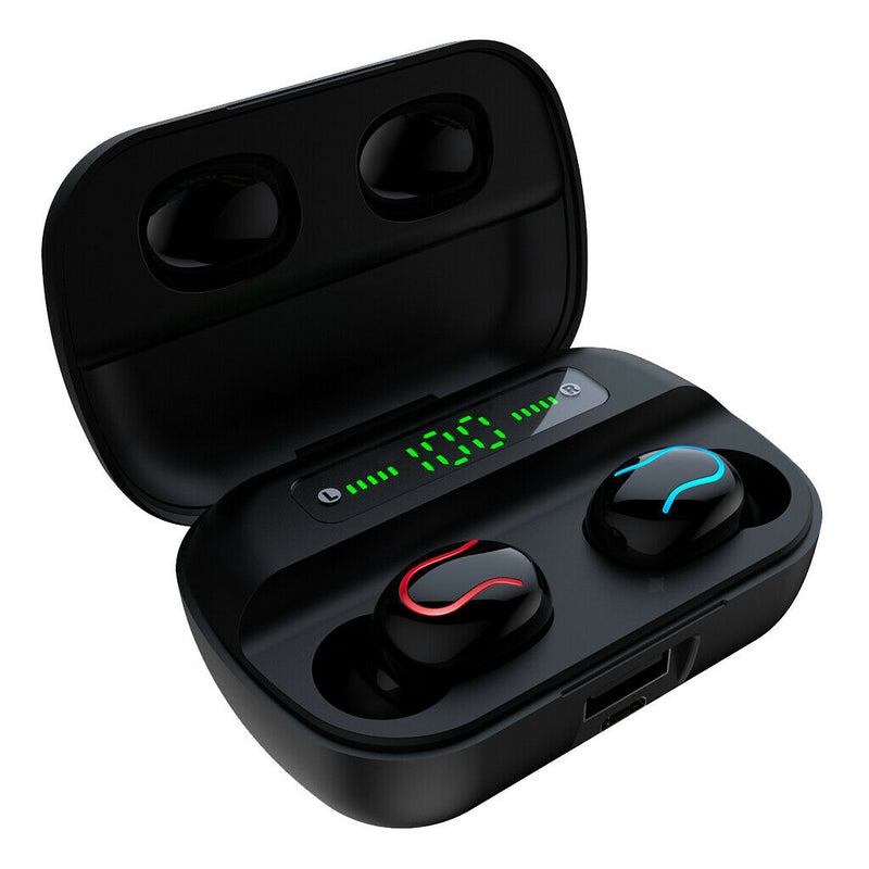 Q82 Wireless Earbuds Bluetooth Headphones with Charging Case Digital