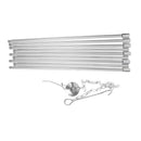 Aluminum Alloy Cooking Tripod Lantern Hanger Grill Three Leg Pot Holder Rack
