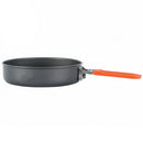 Outdoor Camping Hiking Pinic Portable Hard Aluminium Alloy 0.9L Frying Pan