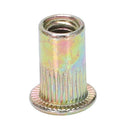100pcs Choi zinc Countersunk Head Blind Rivet Nuts Rivnuts Nutserts M4/5/6/