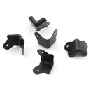5pcs Black iron corner protectors for speaker cabinet guitar amplifier part JS