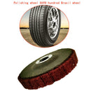 Red Flying Wing Wheel Brushing Head for Auto Car motorcycle sag KDJ