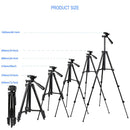 1pc Pro Camera Tripod 40.1inch Pan Head Stand Aluminum Alloy For Digital Cameras