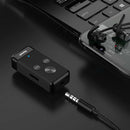 Bluetooth 5.0 Noise Reduction 3.5mm Aux Audio Adapter Receiver Support TF Card E