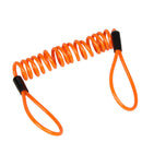 Motorcycle Motorbike Disc Lock Accessories Spring Reminder Cable Minder