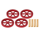 4 Pack  Leveling Nuts With Hot Bed Springs For Ender3 / 3 CR20