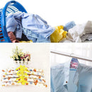 5x Anti slip Hook Sponge Cotton Satin Padded Clothes Suit Dress Rack Hangers
