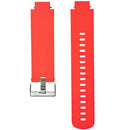 Silicone Smart Watch Band Replacement Strap for AMAZFIT Watch 3 Red
