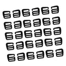 30Pcs Outdoor Backpack Rucksack G Hook Buckle suit for 1 inch Webbing Belt Strap